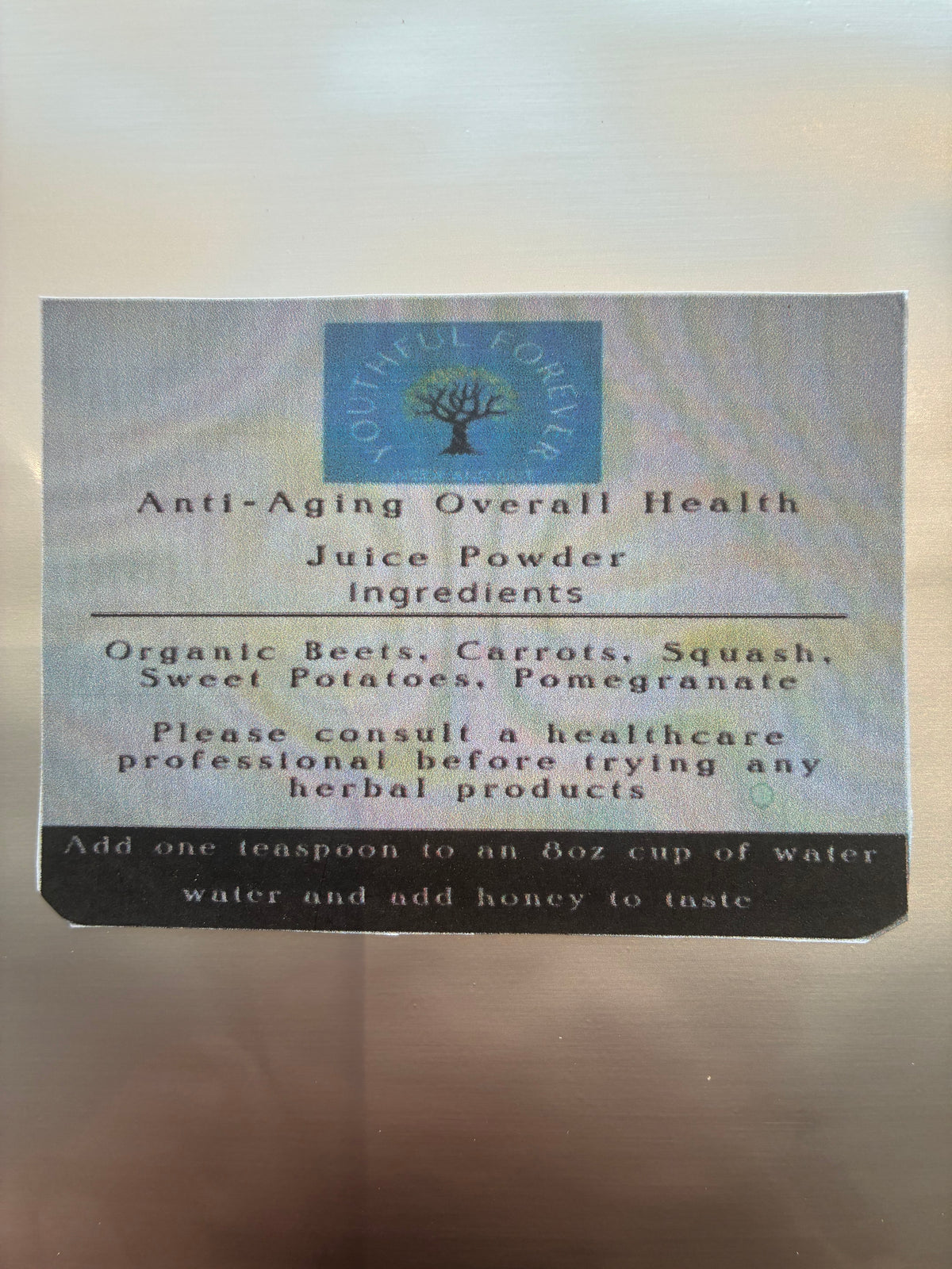 Anti-Aging- Eye Health=Overall Health Juice Powder