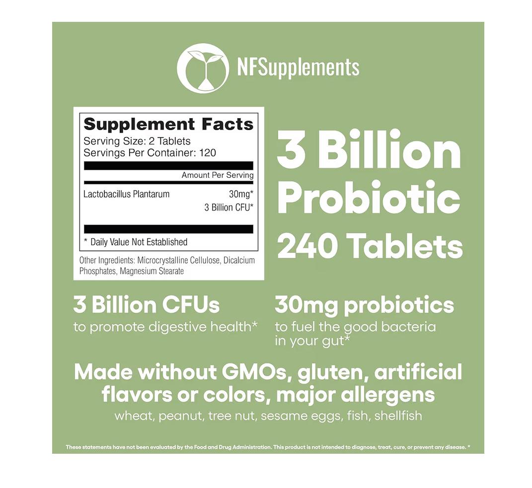 Lactobacillus Plantarum Probiotic